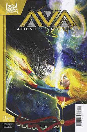 Aliens Vs Avengers #1 ZU ORZU cover