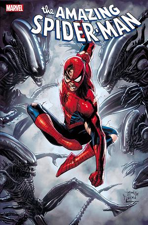 Amazing Spider-Man #53 TONY DANIEL MARVEL VS ALIEN cover