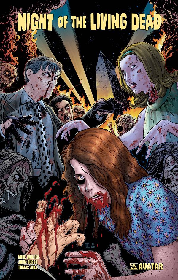 Night O/T Living Dead Vol. 02 cover by Mike Wolfer
