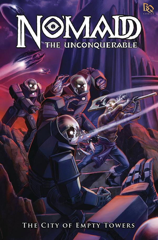 Nomadd City Of Empty Towers cover by Lee Moyer