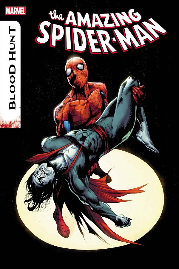 Blood Hunt: Amazing Spider-Man #3 cover by Marcelo Ferreira