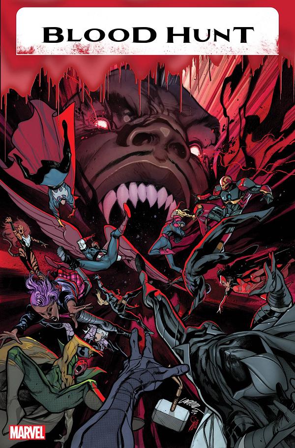Blood Hunt #5 variant cover by Pepe Larraz
