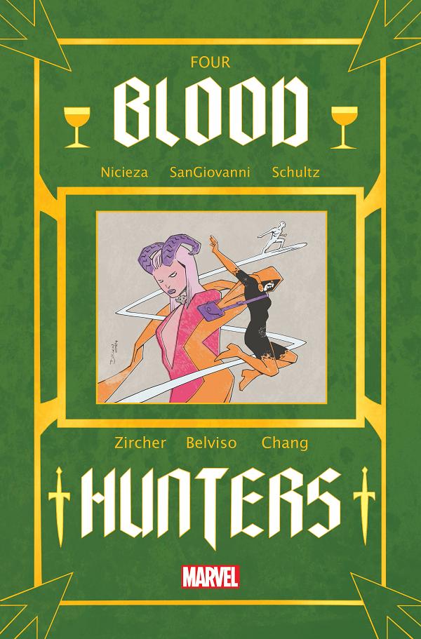 Blood Hunt: Blood Hunters #4 CVR V DECLAN SHALVEY BOOK CVR cover