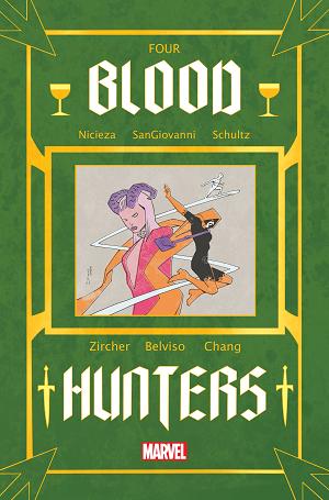 Blood Hunt: Blood Hunters #4 CVR V DECLAN SHALVEY BOOK CVR cover