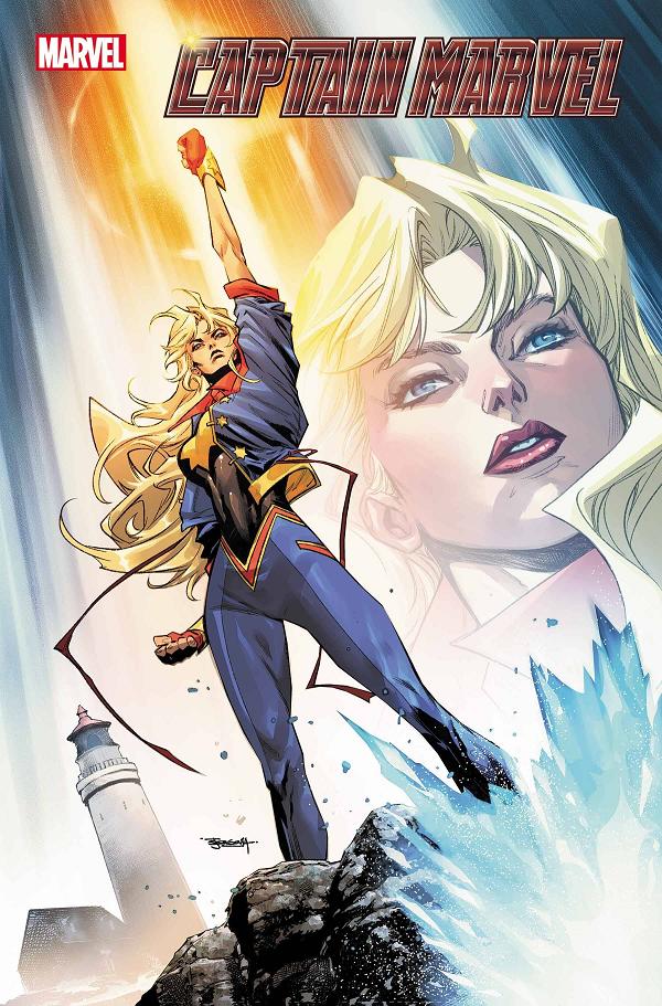 Captain Marvel #10 cover by Stephen Segovia
