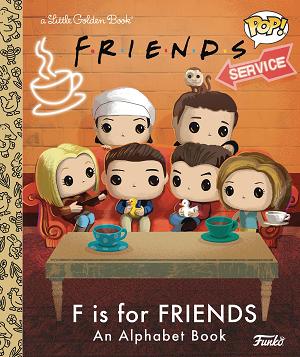 Funko F Is For Friends Little Golden Book