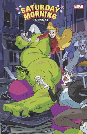 Blood Hunt: Hulk #1 GALLOWAY SATURDAY MORNING CONNECT cover