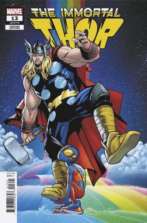 Immortal Thor #13 variant cover by Humberto Ramos