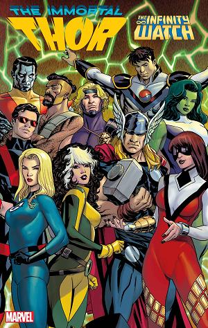 Immortal Thor Annual #1 MIKE MCKONE INFINITY WATCH cover