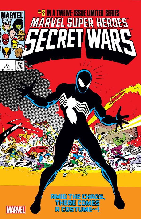 Marvel Super Heroes: Secret Wars #8 FACSIMILE ED FOIL cover