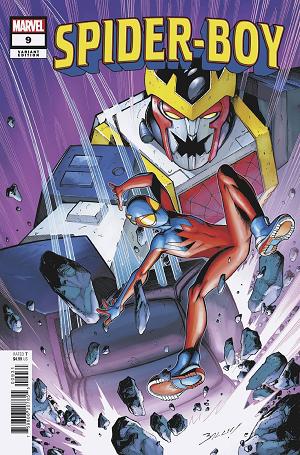 Spider-Boy #9 MARK BAGLEY cover