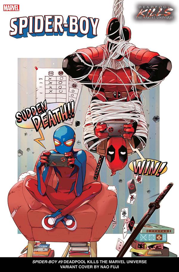Spider-Boy #9 NAO FUJI DEADPOOL KILLS MARVEL UNIVERSE cover