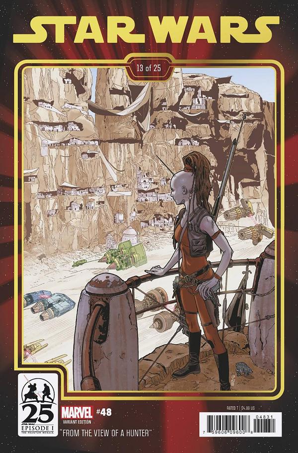Star Wars #48 CHRIS SPROUSE PHANTOM MENACE 25TH ANN cover