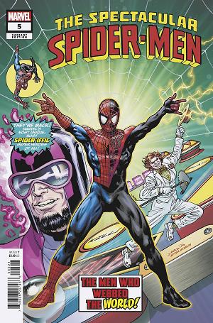 The Spectacular Spider-Men #5 DAVID YARDIN HOMAGE cover