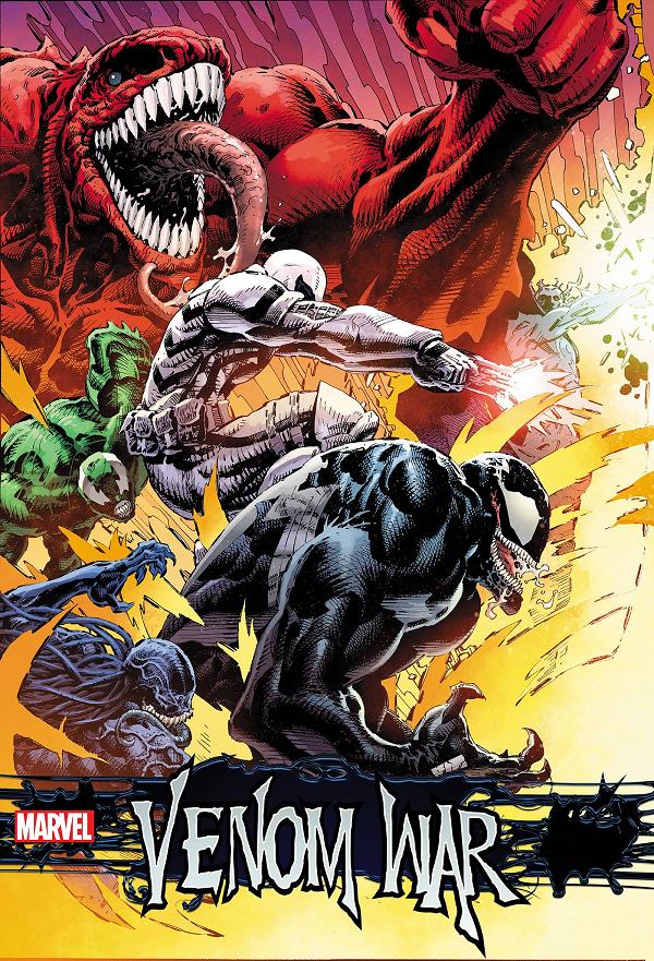 Venom War #1 variant cover by Philip Tan