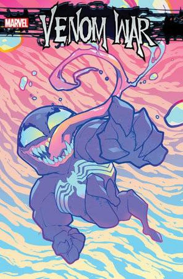 Venom War #1 variant cover by Rose Besch