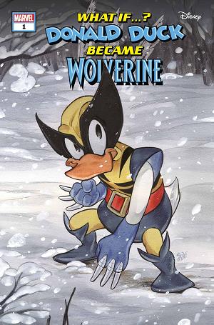 What If: Donald Duck Became Wolverine #1 PEACH MOMOKO cover