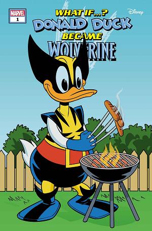 What If: Donald Duck Became Wolverine #1 PHIL NOTO cover