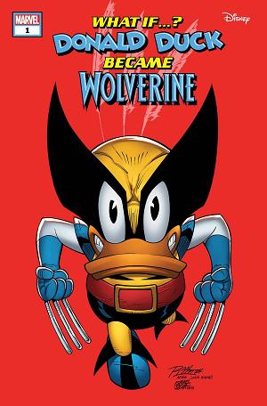 What If: Donald Duck Became Wolverine #1 RON LIM cover