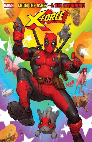 X-Force #1 DAVID NAKAYAMA FOIL cover