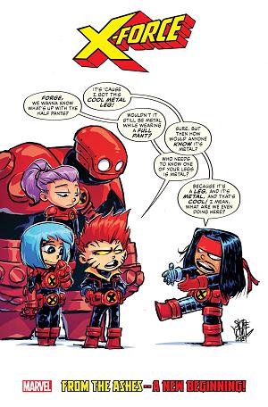 X-Force #1 SKOTTIE YOUNG cover