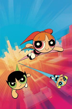 Powerpuff Girls #1 CVR I ROMERO METAL PREMIUM cover