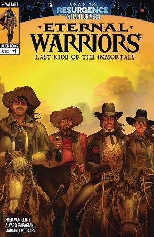Eternal Warriors Last Ride Immortals #1 CVR A BALDO cover