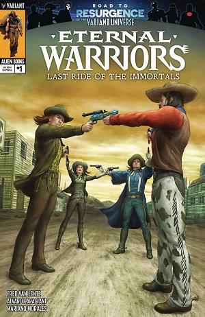 Eternal Warriors Last Ride Immortals #1 CVR B ALESSIO cover