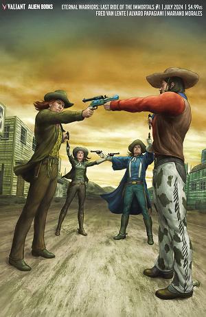 Eternal Warriors Last Ride Immortals #1 CVR D ALESSIO cover