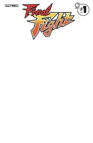 Final Fight #1 CVR D BLANK SKETCH cover