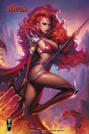 Lady Satanus Sinister Urge #1 CVR B FIREWALK (MR) cover