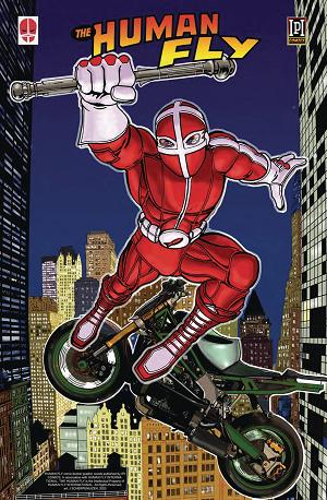 Human Fly #0 CVR B SCHERPENHUEZEN NEW COSTUME cover