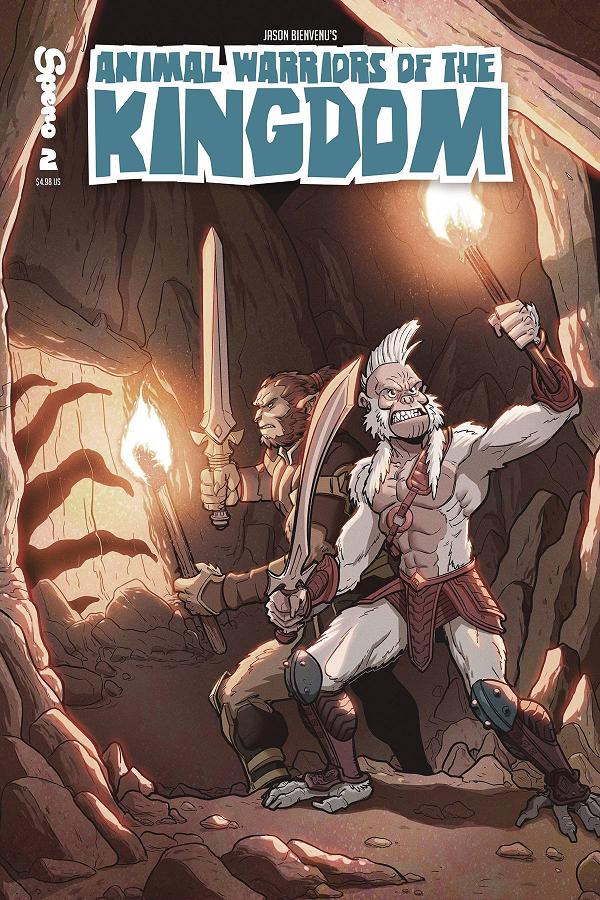 Animal Warriors Of The Kingdom #2 cover by Utama Prastha