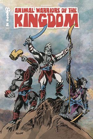 Animal Warriors Of The Kingdom #2 CVR B MOTU HOMAGE cover