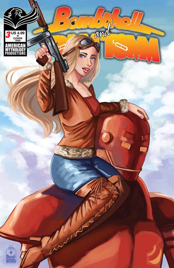 Bombshell & Tommtomm #3 CVR B BOONKURE cover