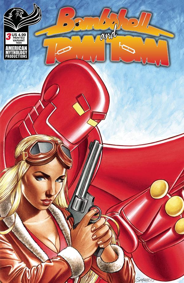 Bombshell & Tommtomm #3 CVR C SPARACIO PAINTED FOC cover