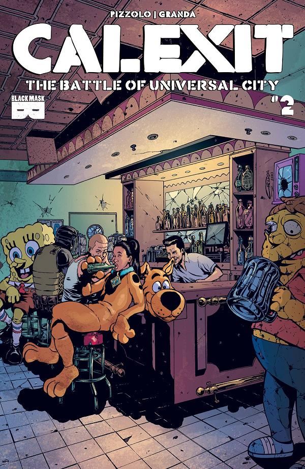 Calexit Battle Of Universal City #2 CVR A GRANDA (RES) (MR) cover