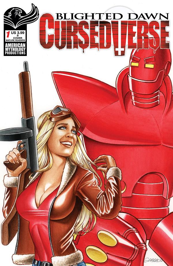 Cursedverse Blighted Dawn #1 CVR B BOMBSHELL & TOMMTOMM cover