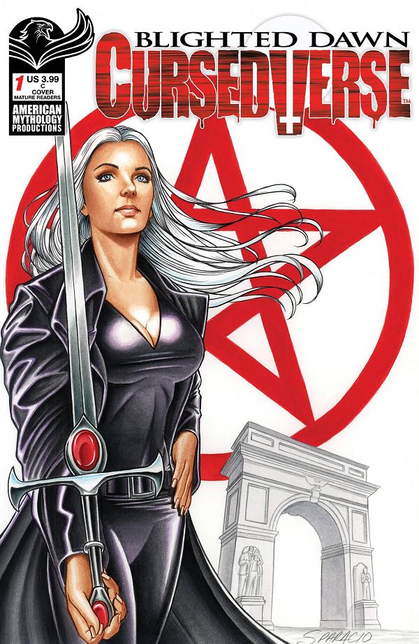Cursedverse Blighted Dawn #1 variant cover by Mark Sparacio