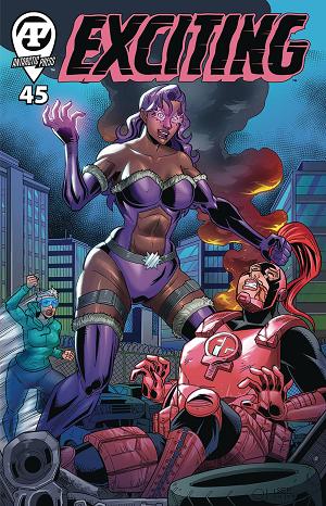 Exciting Comics #45  cover