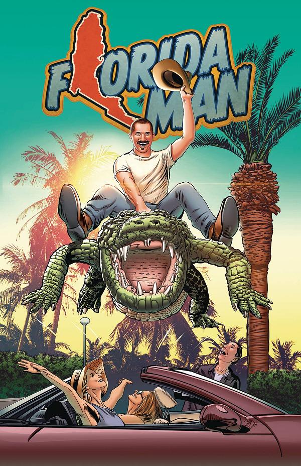 Florida Man #1 cover by Todd Mulrooney