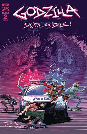 Godzilla Skate Or Die #2 CVR A JOYCE cover