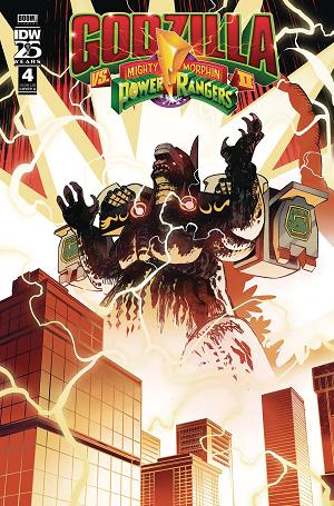 Godzilla Vs Mmpr Ii #4 CVR A RIVAS cover