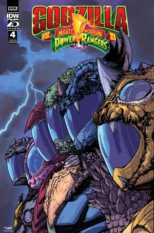Godzilla Vs Mmpr Ii #4 CVR B SANCHEZ cover