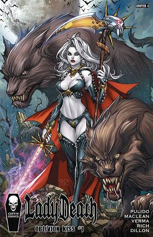 Lady Death Oblivion Kiss #1 cover