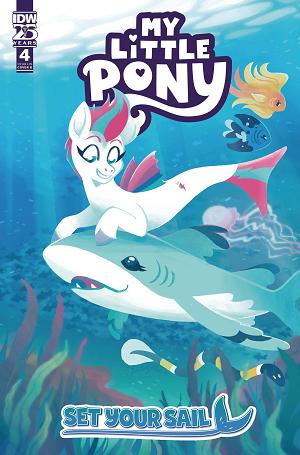 My Little Pony Set Your Sail #4 CVR B JUSTASUTA cover