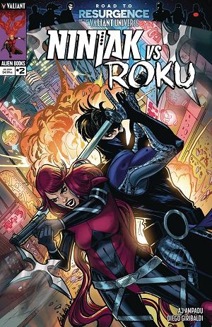 Ninjak Vs Roku #2 CVR A LEIZ cover