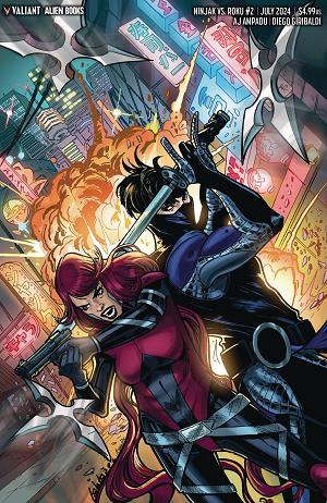 Ninjak Vs Roku #2 CVR C LEIZ VIRGIN cover
