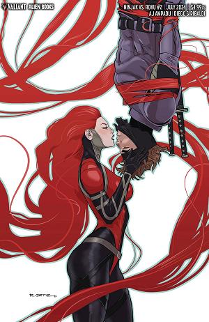 Ninjak Vs Roku #2 CVR D ORTIZ VIRGIN cover