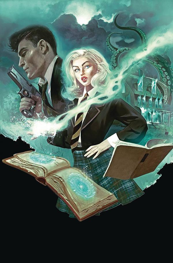 North Valley Grimoire #1 cover by Fay Dalton
